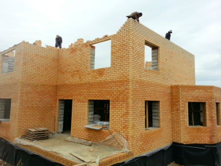 Cтроительство кирпичного дома